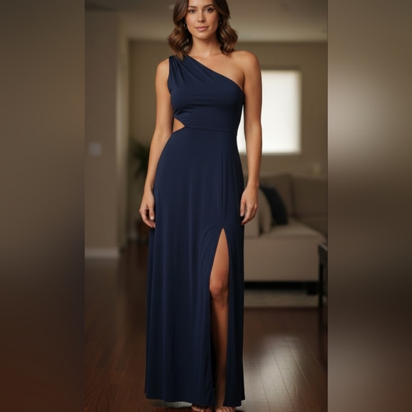 BTFBM Dresses & Skirts - One Shoulder Dress With Strech And Slit In Front Pit=20 With Strech